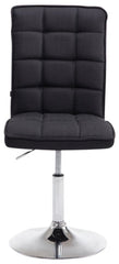 2er Set Esszimmerstühle Peking V2 Stoff - schwarz