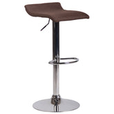 Barhocker Dyn V2 Stoff C - braun - InfinityMarket