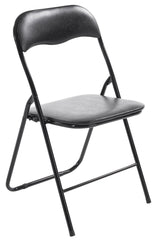 2er Set Klappstuhl Felix - schwarz/schwarz by Dropshipping-Europe – Möbel