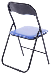 2er Set Klappstuhl Felix - blau/schwarz by Dropshipping-Europe – Möbel