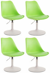 4er Set Esszimmerst�hle Maverick W Kunststoff - gr�n