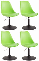 4er Set Esszimmerst�hle Maverick B Kunststoff - gr�n