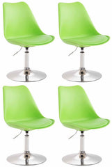 4er Set Esszimmerst�hle Maverick C Kunststoff - gr�n