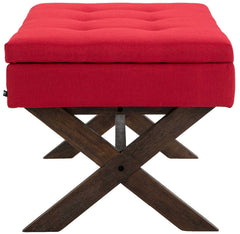 Sitzbank Namaro Stoff antik - rot
