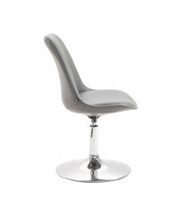 4er Set Esszimmerst�hle Maverick C Kunstleder - grau