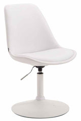 4er Set Esszimmerst�hle Maverick W Kunstleder - wei�