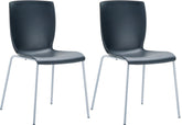 2er Set Stühle MIO - schwarz