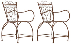 2er Set St�hle Sheela - antik braun