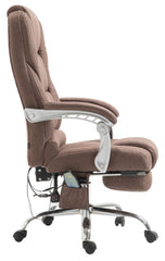 Bürostuhl Pacific Stoff mit Massagefunktion - braun