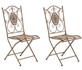 2er Set St�hle Sibell - antik braun