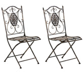 2er Set St�hle Sibell - bronze