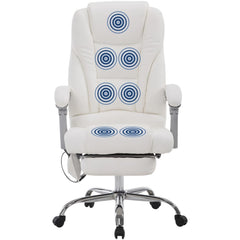 Bürostuhl Pacific mit Massagefunktion - weiß
