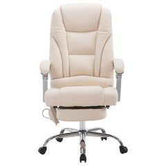 Bürostuhl Pacific mit Massagefunktion - creme