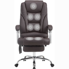 Bürostuhl Pacific mit Massagefunktion - braun