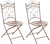 2er Set St�hle Indra - antik braun