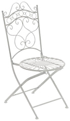 2er Set St�hle Indra - antik wei�