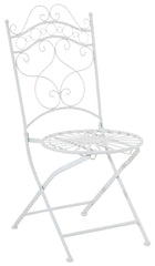 2er Set St�hle Indra - wei�