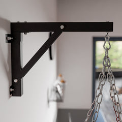 Boxsackhalterung Wand - schwarz
