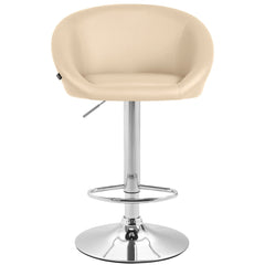 2er Set Barhocker Miami V2 Kunstleder C - creme