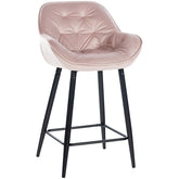 Barhocker Gibson Samt - pink