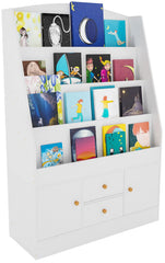 Bücherregal Luray - weiß