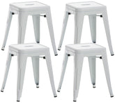 4er Set Hocker Armin - wei�