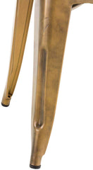 4er Set Hocker Armin - gold