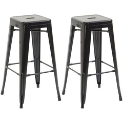 2er Set Barhocker Joshua V2 - schwarz