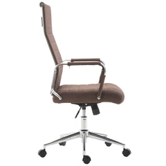 Bürostuhl Kolumbus Stoff - braun