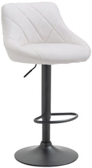 Barhocker Lazio Kunstleder schwarz - wei�