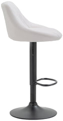 Barhocker Lazio Kunstleder schwarz - wei�