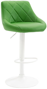 Barhocker Lazio Kunstleder wei� - gr�n