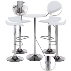 4er Bartisch Set Esberg - wei� by Dropshipping-Europe – M�bel