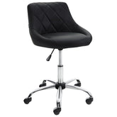 Arbeitshocker Lazio Kunstleder - schwarz