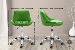 Arbeitshocker Lazio Kunstleder - gr�n