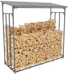 Kaminholzunterstand Ruston Aluminium XL - anthrazit