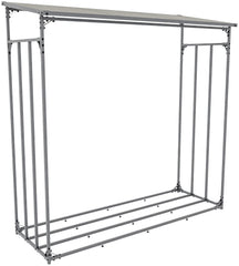 Kaminholzunterstand Ruston Aluminium XXL - anthrazit