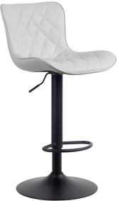 Barhocker Emma Kunstleder - wei�