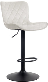 Barhocker Emma Samt - creme