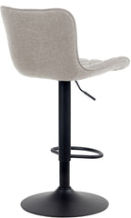 Barhocker Emma Stoff - taupe