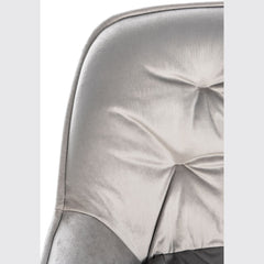 Barhocker Gibson Samt - grau