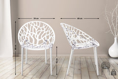 Stapelstuhl CRYSTAL - transparent - InfinityMarket