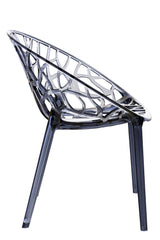 Stapelstuhl CRYSTAL - grau - InfinityMarket