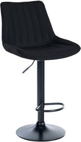 Barhocker Toni Stoff schwarz - schwarz