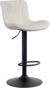 Barhocker Linus Samt - creme