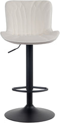 Barhocker Linus Samt - creme