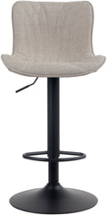 Barhocker Linus Stoff - taupe