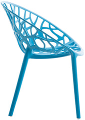 4er Set Stuhl Hope - blau