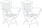 2er Set St�hle Adara - wei�