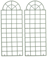 2er Set Rankgitter Viva - antik-gr�n by Dropshipping-Europe – Rosenb�gen
